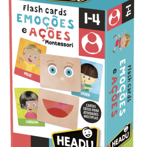 Flashcards ações e emoções - Montessori