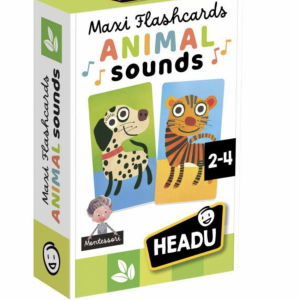 Maxi Flashcards Montessori - Animais (Sons)